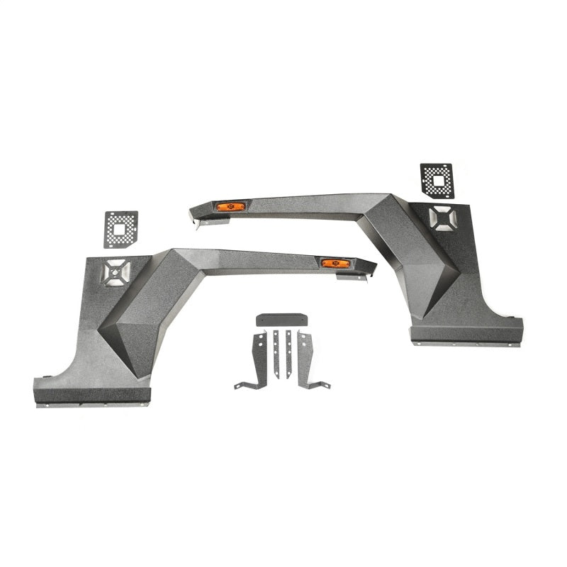 Load image into Gallery viewer, Rugged Ridge XHD Front Armor Fenders Pair 07-18 Jeep Wrangler JK/JKU
