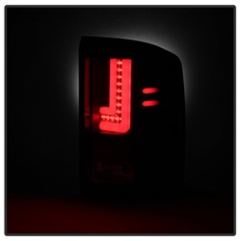 Load image into Gallery viewer, Spyder GMC Sierra 2016-2017 Light Bar LED Tail Lights - Black ALT-YD-GS16-LED-BK
