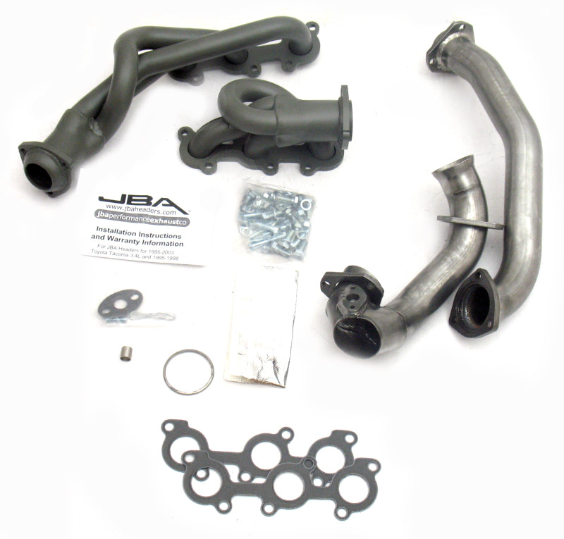 Load image into Gallery viewer, JBA 01-04 Toyota 3.4L V6 w/o EGR 1-1/2in Primary Ti Ctd Cat4Ward Header
