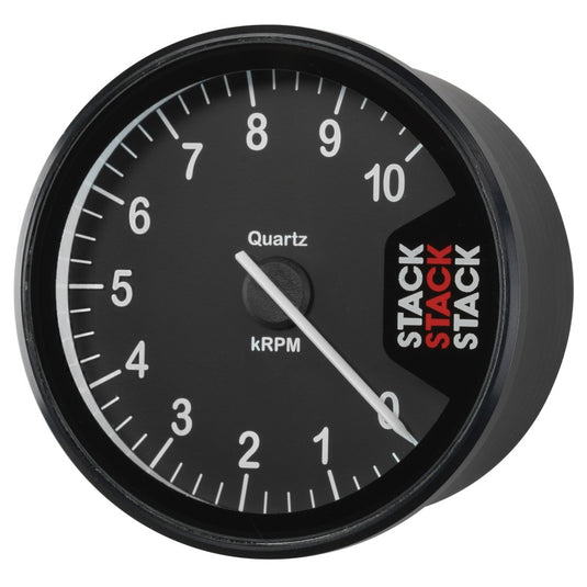 Autometer Stack Clubman Tachometer 80mm 0-10K RPM - Black