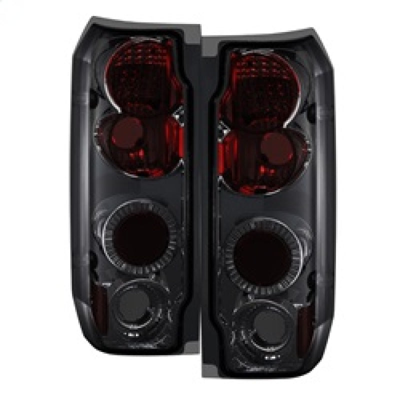 Load image into Gallery viewer, Spyder Ford F150 87-96/Ford Bronco 88-96 Euro Style Tail Lights Smoke ALT-YD-FF15089-SM
