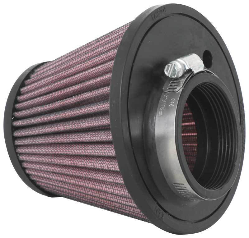 Load image into Gallery viewer, K&amp;N Universal Clamp-On Air Filter 2-3/8in. FLG / 5-3/16in. B / 3-1/2in. T X 4-11/32in. H
