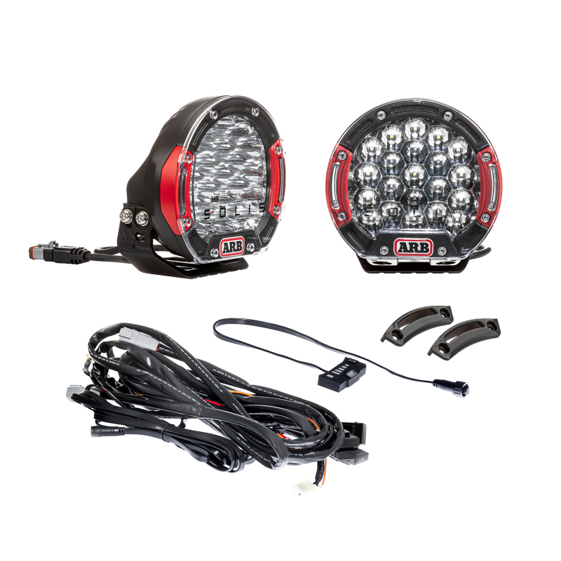 Load image into Gallery viewer, ARB Intensity SOLIS 21 2 Spot Kit With Loom (Does NOT DS)
