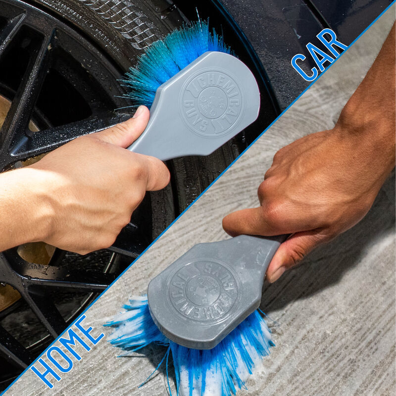 Load image into Gallery viewer, Chemical Guys Stiffy Brush For Tires - Blue

