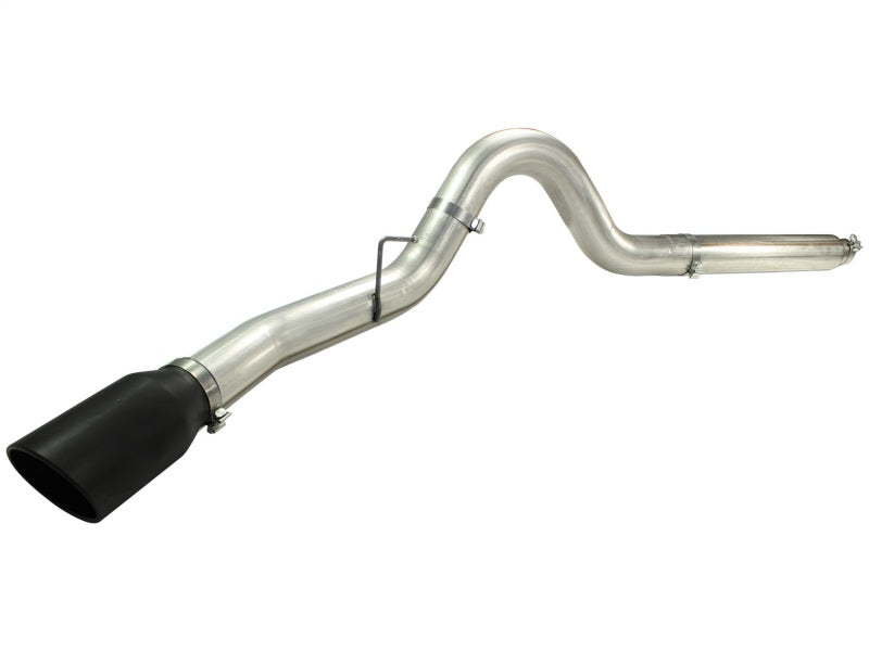 Load image into Gallery viewer, aFe MACHForce XP 5in DPF-Back Stainless Steel Exh Sys, Black tip, Ford Diesel Trucks 08-10 V8-6.4L
