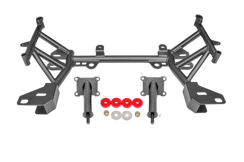 Load image into Gallery viewer, BMR 93-02 4th Gen F-Body K-member Low Mount Turbo LS1 Motor Mounts Standard Rack Mounts - Black

