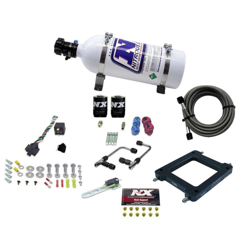 Load image into Gallery viewer, Nitrous Express Dominator Gemini Stage 6 Alcohol Nitrous Kit w/5lb Bottle
