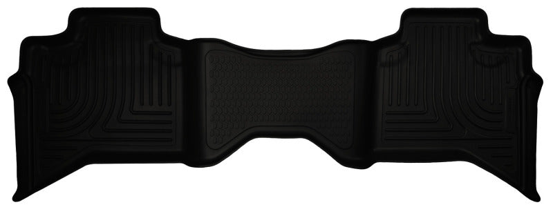 Load image into Gallery viewer, Husky Liners 02-08 Dodge Ram 1500 Crew Cab WeatherBeater Black 2nd Seat Floor Liners
