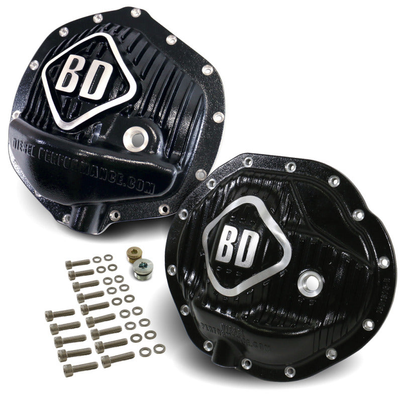 Load image into Gallery viewer, BD Diesel Differential Cover Pack Front &amp; Rear - 03-13 Dodge 2500 /03-12 3500
