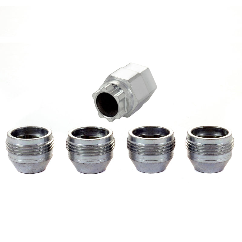 Load image into Gallery viewer, McGard Wheel Lock Nut Set - 4pk. (Under Hub Cap / Cone Seat) M12X1.5 / 19mm &amp; 21mm Hex / .775in. L
