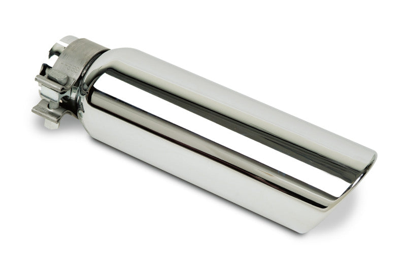 Load image into Gallery viewer, Go Rhino Exhaust Tip - Chrome - ID 2 1/4in x L 6in x OD 3in

