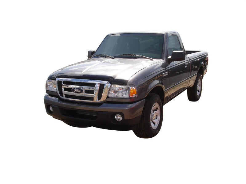 Load image into Gallery viewer, AVS 04-12 Ford Ranger Aeroskin Low Profile Acrylic Hood Shield - Smoke
