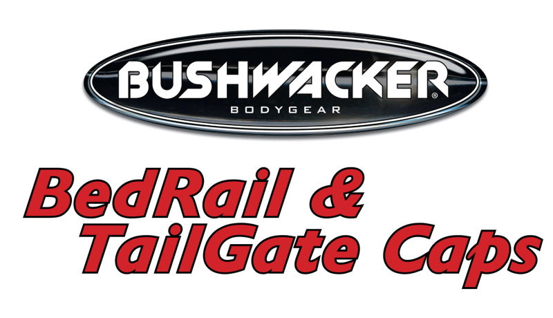 Load image into Gallery viewer, Bushwacker 07-13 Chevy Silverado 1500 Fleetside Bed Rail Caps 69.3in Bed - Black
