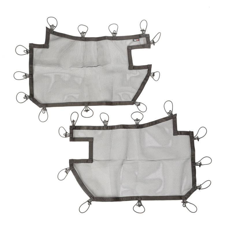 Load image into Gallery viewer, Rugged Ridge Tube Door Covers Front Pair Black 07-18 Jeep Wrangler JK/JKU
