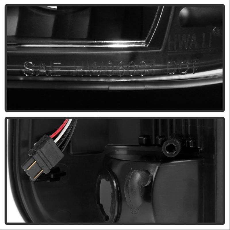 Load image into Gallery viewer, xTune Ford F150 Styleside 97-03 Light Bar LED Tail Lights - Black ALT-ON-FF15097-LBLED-BK

