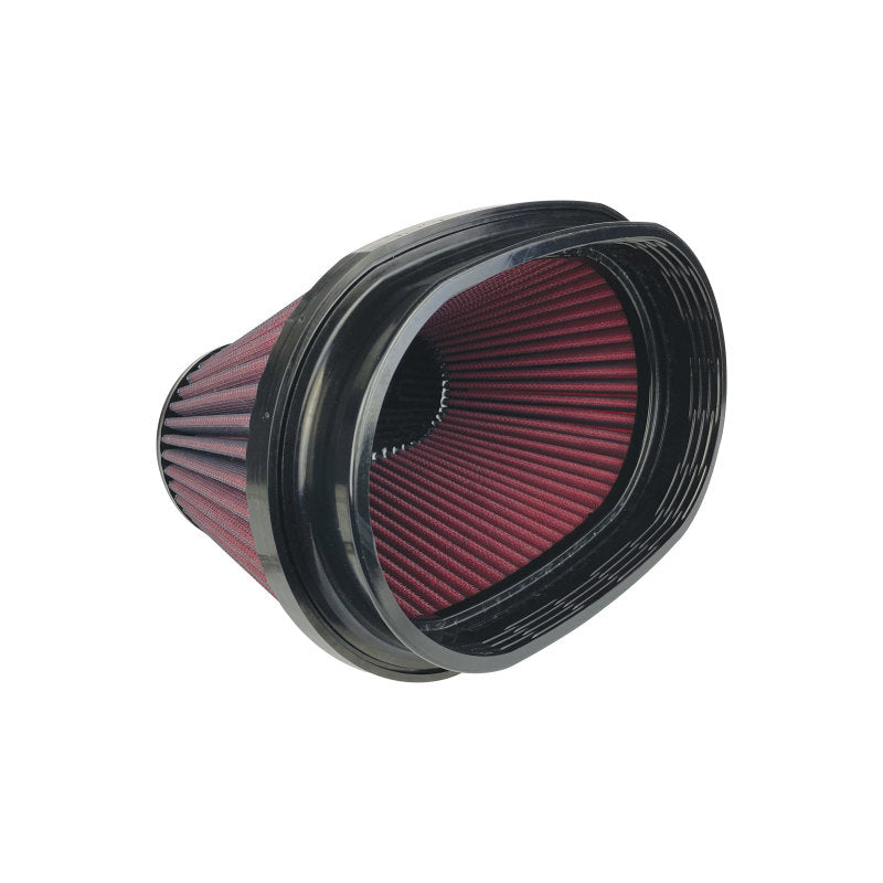 Load image into Gallery viewer, Injen Oiled Air Filter 8.5x5.63in Oval ID / 9.92x7.17in Base / 5.7in HT / 6.865ix4.115in Top
