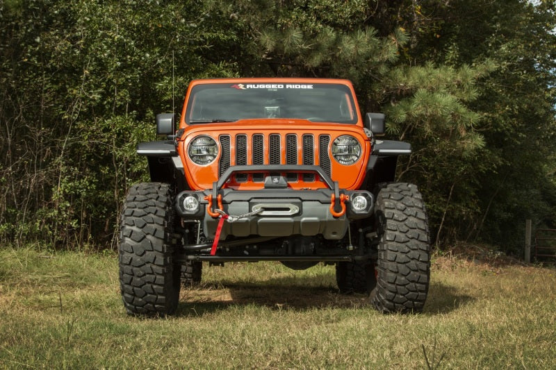 Load image into Gallery viewer, Rugged Ridge 18-21 Jeep Wrangler/Gladiator (JL/JT) Venator Modular Bumper - Black
