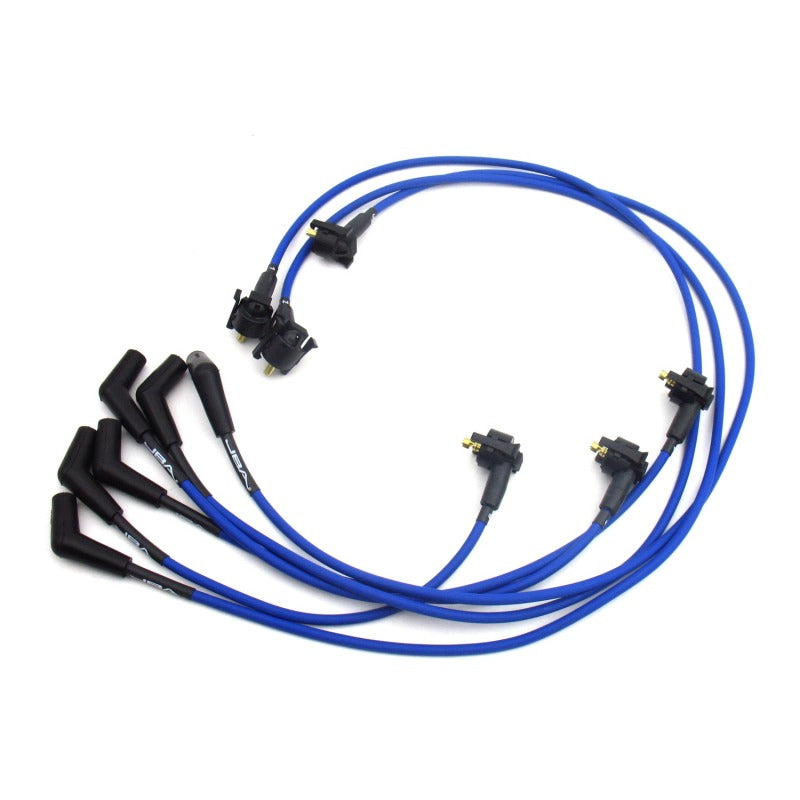 Load image into Gallery viewer, JBA 99-00 Ford Mustang 3.8L Ignition Wires - Blue
