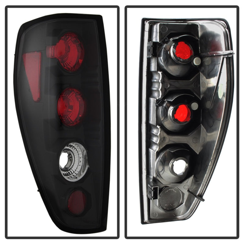 Load image into Gallery viewer, Spyder Chevy Colorado 04-13/GMC Canyon 04-13 Euro Style Tail Lights Black ALT-YD-CCO04-BK
