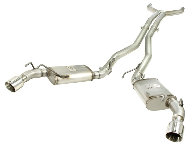 Load image into Gallery viewer, aFe MACHForce XP Exhaust 3in Stainless Stee CB/10-13 Chevy Camaro V8-6.2L (td) (pol tip)
