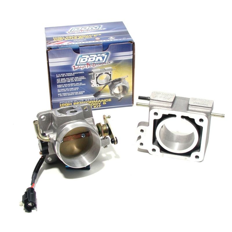 Load image into Gallery viewer, BBK 86-93 Mustang 5.0 70mm Throttle Body BBK Power Plus Series And EGR Spacer Kit
