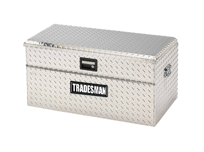 Load image into Gallery viewer, Tradesman Aluminum Flush Mount Truck Tool Box Full/Wide (56in.) - Brite
