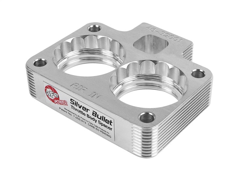 Load image into Gallery viewer, aFe Silver Bullet Throttle Body Spacers TBS Dodge Trucks 94-01 V8-5.2/5.9L
