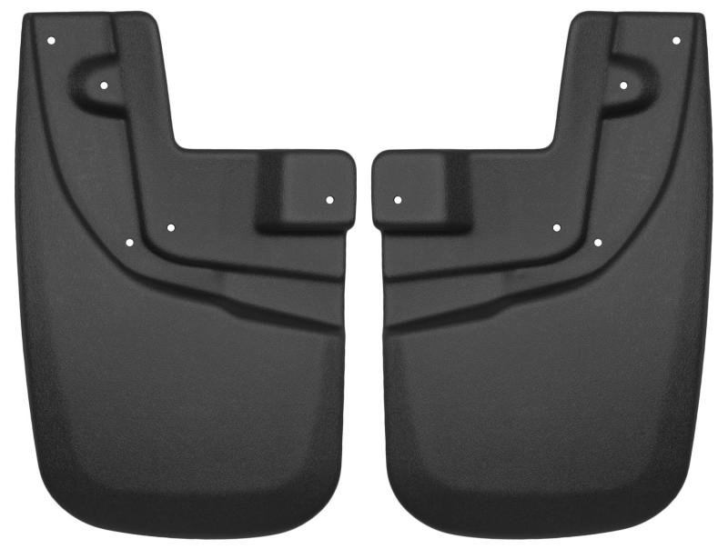 Load image into Gallery viewer, Husky Liners 05-12 Toyota Tacoma Regular/Double Cab/Crew Max Custom-Molded Front Mud Guards
