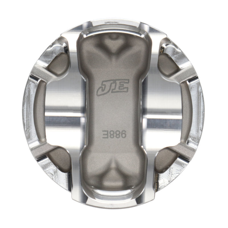 Load image into Gallery viewer, JE Pistons Ford 2.3L EcoBoost 88.5mm Bore -8.2cc +1.00 Oversize Dish Piston Kit (Set of 4 Pistons)
