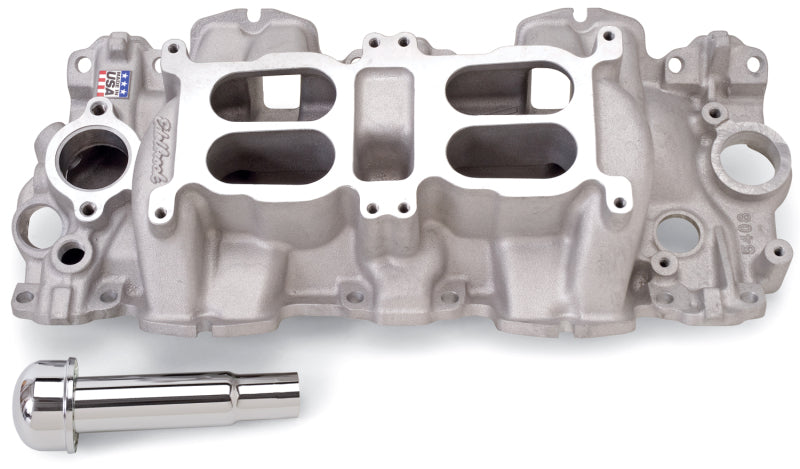 Load image into Gallery viewer, Edelbrock Performer RPM Dual-Quad for Chevrolet 348/409 Win Big Block Large Port
