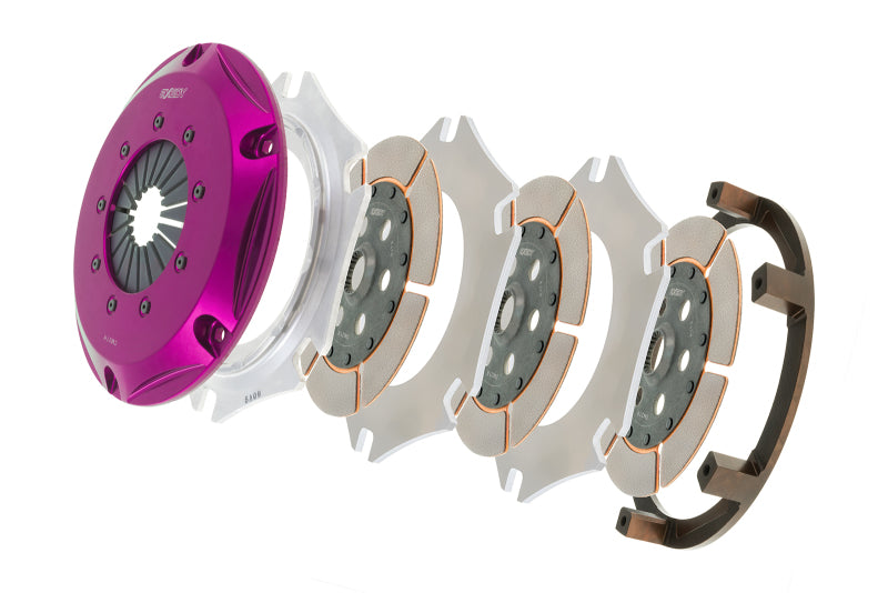 Load image into Gallery viewer, Exedy Universal Builder Series Triple Metallic Clutch Does NOT Incl FW Req. Custom Clutch Actuation
