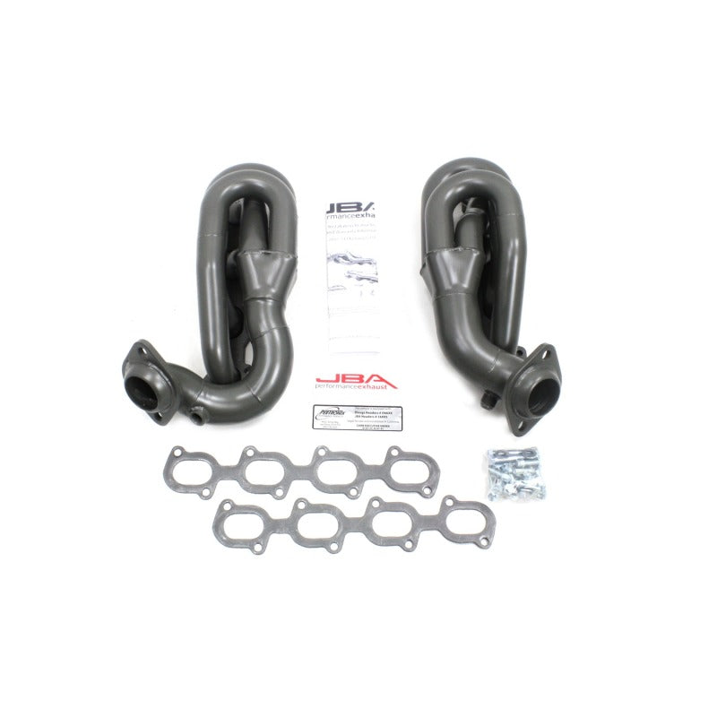 Load image into Gallery viewer, JBA 07-14 Ford GT500 5.4/5.8L 4V 1-5/8in Primary Ti Ctd Cat4Ward Header
