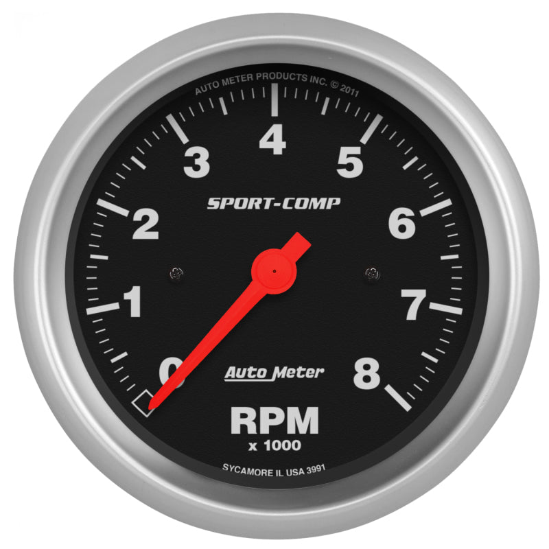 Load image into Gallery viewer, Autometer Sport-Comp 70-72 Chevelle/ El Camino/ Malibu Dash Kit 6pc Tach/ MPH/ Fuel/ Oil/ WTMP/ Volt
