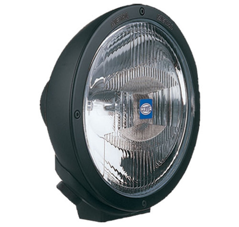 Load image into Gallery viewer, Hella Rallye 4000 Series Halogen Cornering Beam Lamp Black Housing 12V Single
