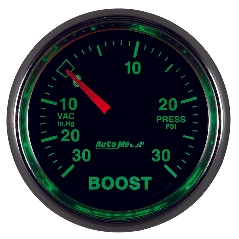 Load image into Gallery viewer, Autometer GS 30inhg-30PSI Digital Vac/Boost Gauge
