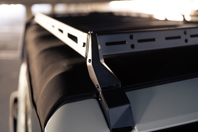 Load image into Gallery viewer, DV8 Offroad 21-23 Ford Bronco Soft Top Roof Rack
