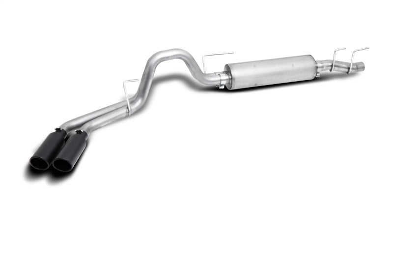Load image into Gallery viewer, Gibson 21-24 Ford F150 Truck 5.0L 3/2.5in Cat-Back Dual Sport Exhaust System Stainless - Black Elite

