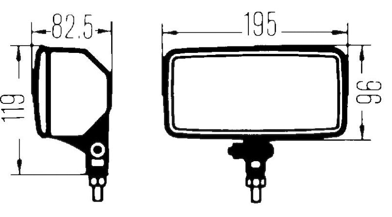 Load image into Gallery viewer, Hella Headlamp ZFH 0/180GR SW MK MGS12 1FD
