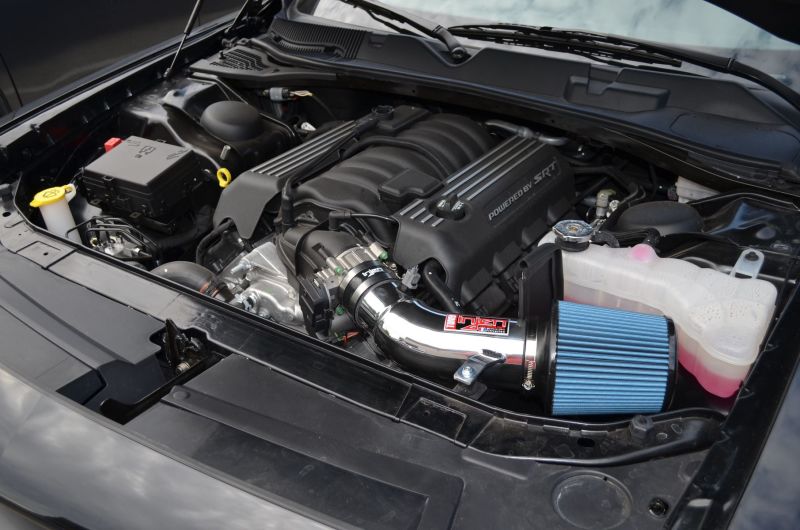 Load image into Gallery viewer, Injen 11-20 Dodge Challenger SRT-8 6.4L V8 Polished Power-Flow Short Ram Intake
