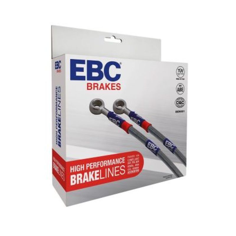 Load image into Gallery viewer, EBC 00-01 Dodge Ram 1500 (4WD) 3.9L (w/ABS w/o Height Sensor) Stainless Steel Brake Line Kit
