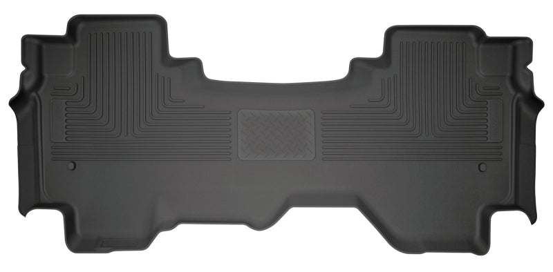 Load image into Gallery viewer, Husky Liners 2019+ Dodge Ram 1500 Quad Cab WeatherBeater 2nd Seat Black Floor Liners
