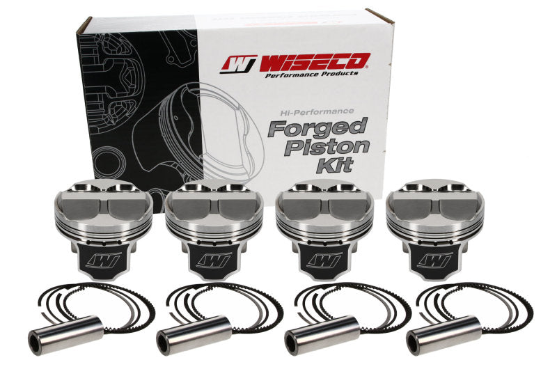 Load image into Gallery viewer, Wiseco Acura 4v Domed +8cc STRUTTED 86.5MM Piston Kit
