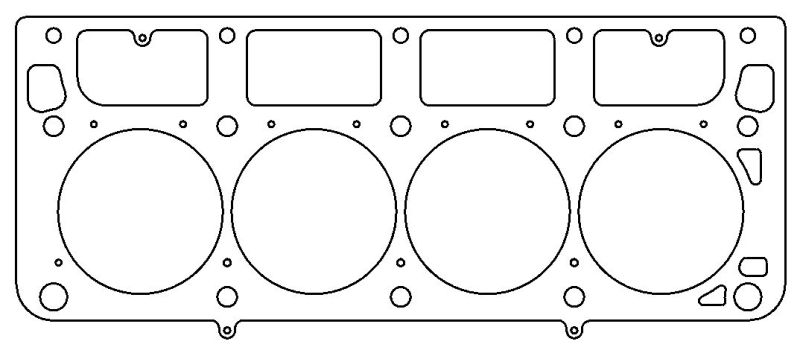 Load image into Gallery viewer, Cometic GM LS1 (w/M.I.D. Sleeves) 4.165 inch Bore .066 inch MLS-5 Head Gasket
