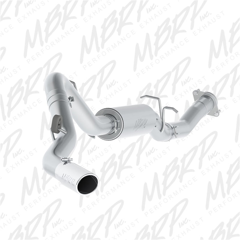 Load image into Gallery viewer, MBRP 07-10 Chevy/GMC 2500HD PU 6.0L V8 3.5in Single Side Exit Alum Cat Back Perf Exhaust
