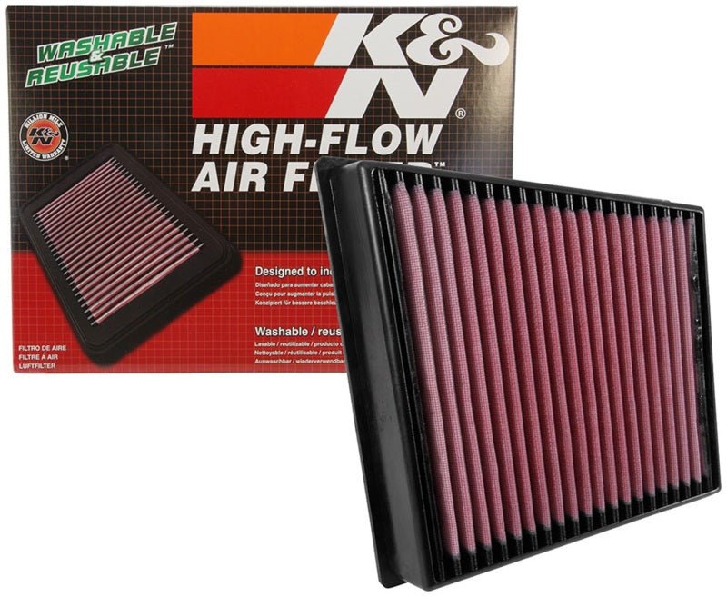 Load image into Gallery viewer, K&amp;N 2017 Chevrolet Silverado 2500HD V8-6.6L DSL Replacement Drop In Air Filter
