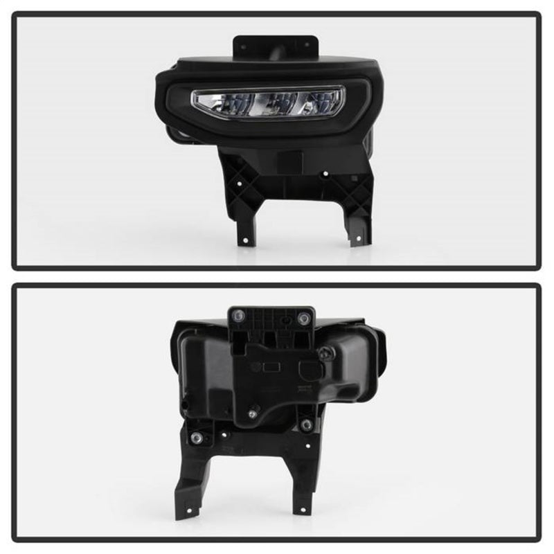 Load image into Gallery viewer, Spyder 16-18 GMC Sierra 1500 OEM Style Full LED Fog Light w/Switch - Clear (FL-GS2016-LED-C)
