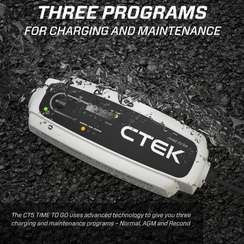 Load image into Gallery viewer, CTEK Battery Charger - CT5 Time To Go - 4.3A
