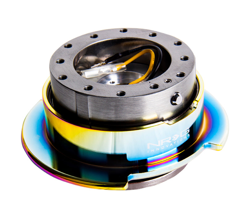 Load image into Gallery viewer, NRG Quick Release Gen 2.5 - Gunmetal Body / Neochrome Ring
