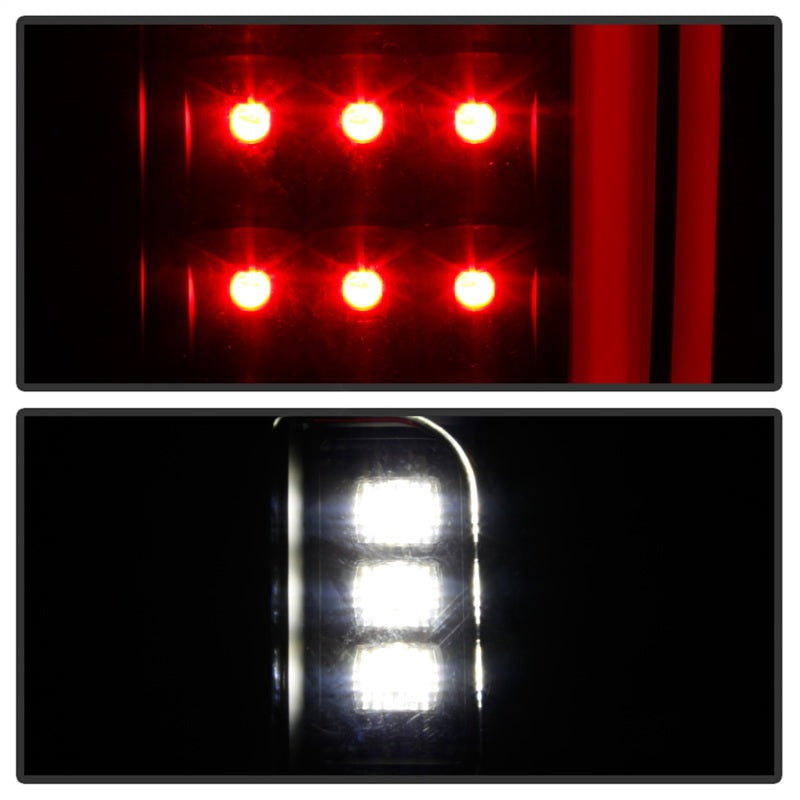 Load image into Gallery viewer, Spyder Chevy Silverado 19-20 (Do Not Fit Halogen Model) LED Tail Light Blk ALT-YD-CS19LED-BK
