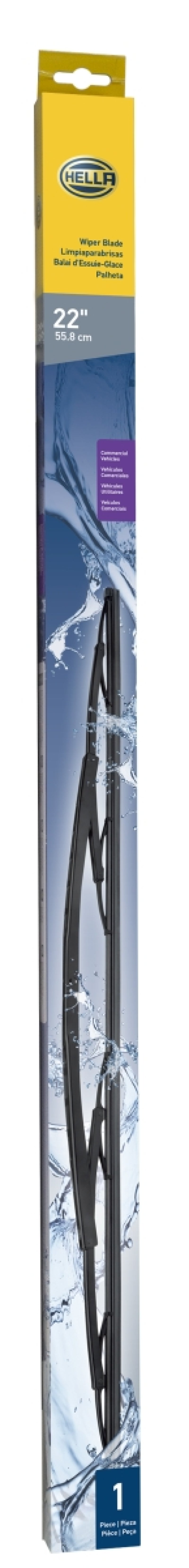 Load image into Gallery viewer, Hella Commercial Wiper Blade 22in - Single
